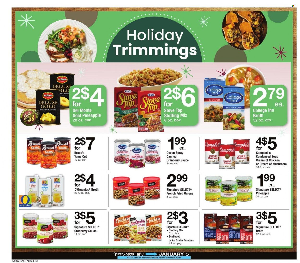 Safeway (MD, VA) Weekly Ad Flyer Specials December 2 to January 5, 2023