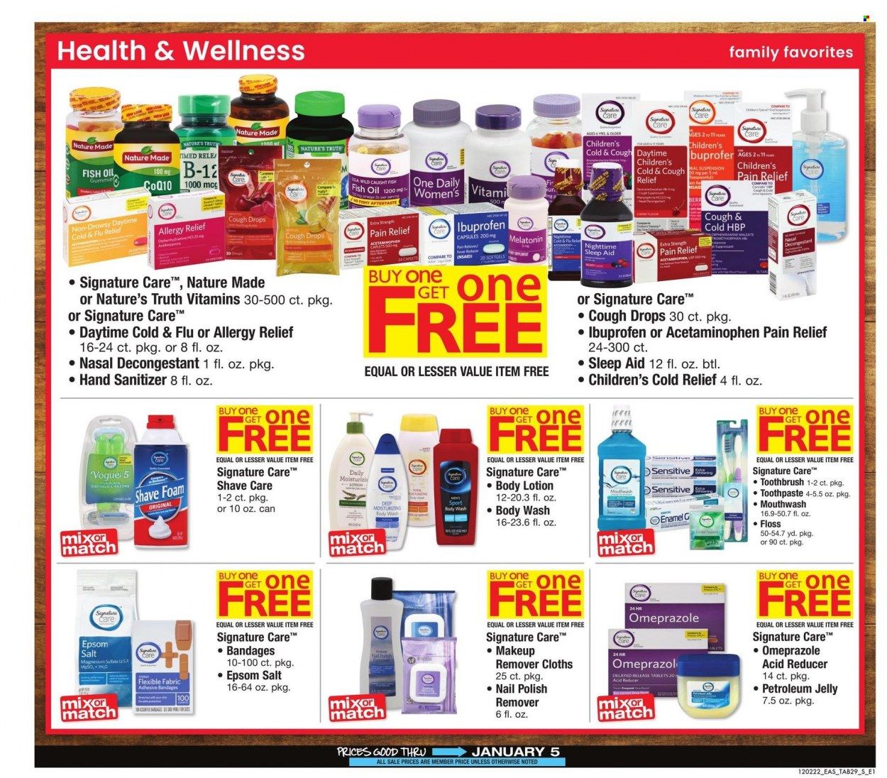 Safeway (MD, VA) Weekly Ad Flyer Specials December 2 to January 5, 2023