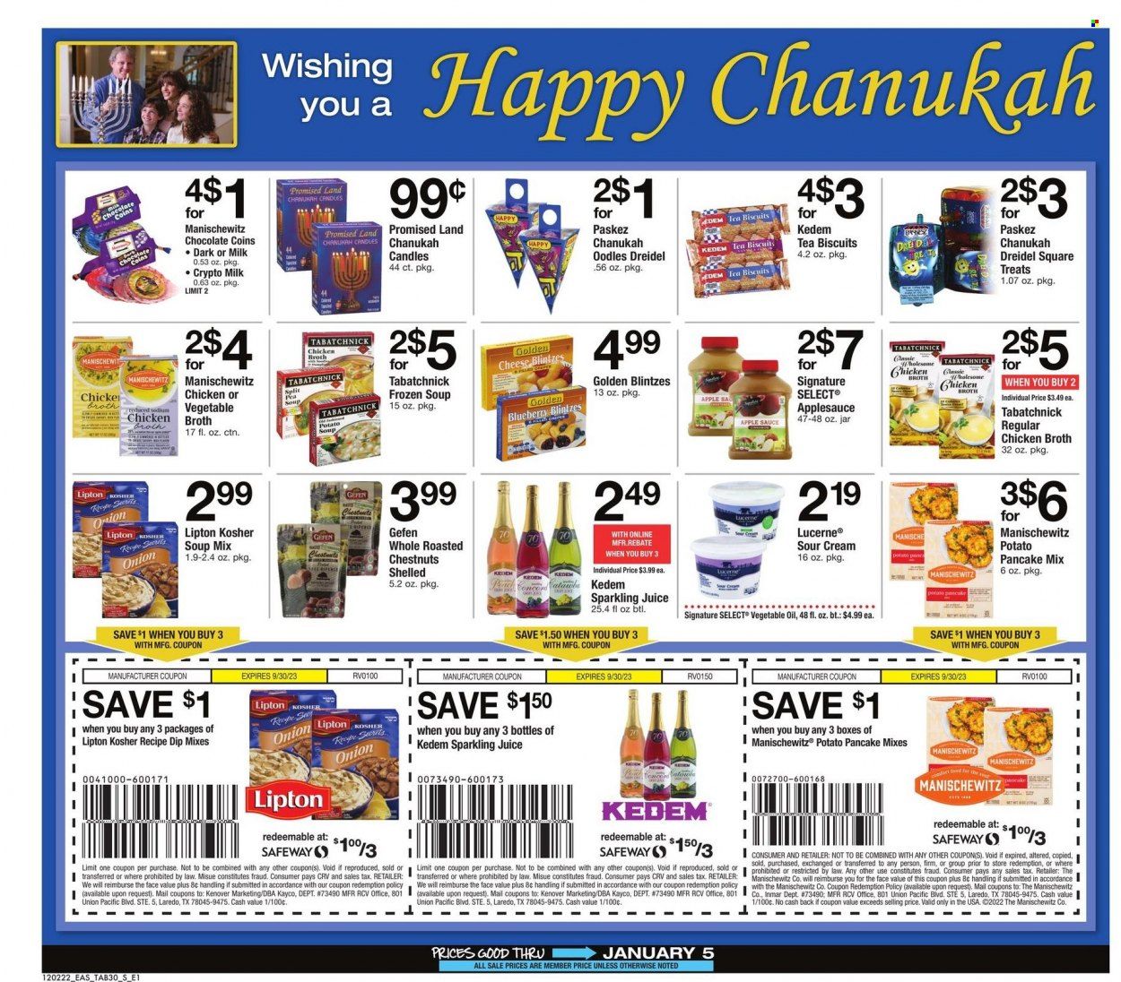 Safeway (MD, VA) Weekly Ad Flyer Specials December 2 to January 5, 2023