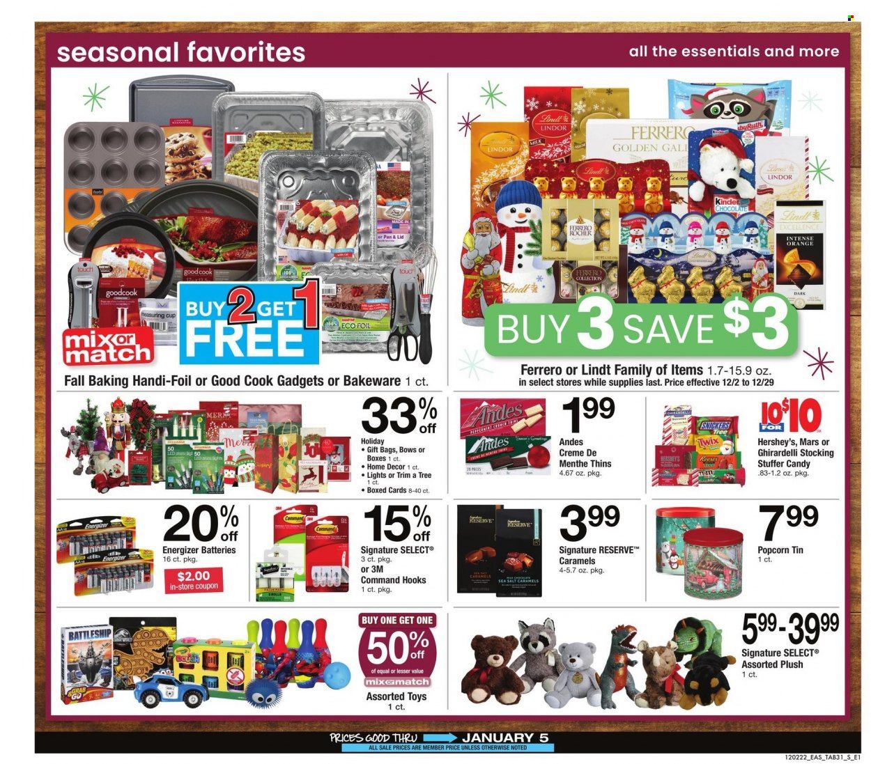Safeway (MD, VA) Weekly Ad Flyer Specials December 2 to January 5, 2023