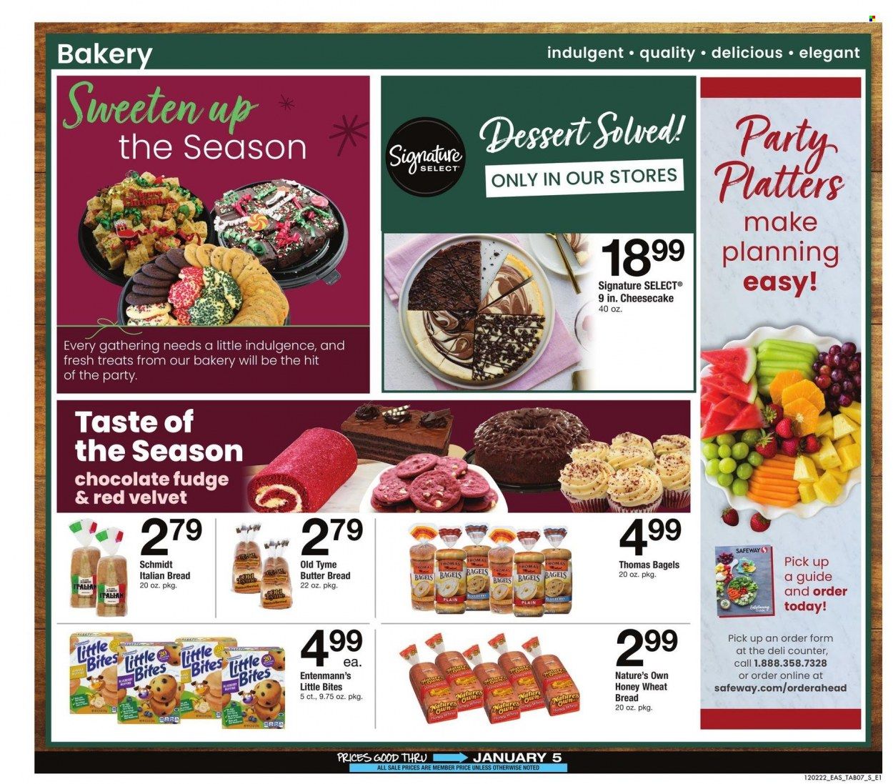 Safeway (MD, VA) Weekly Ad Flyer Specials December 2 to January 5, 2023