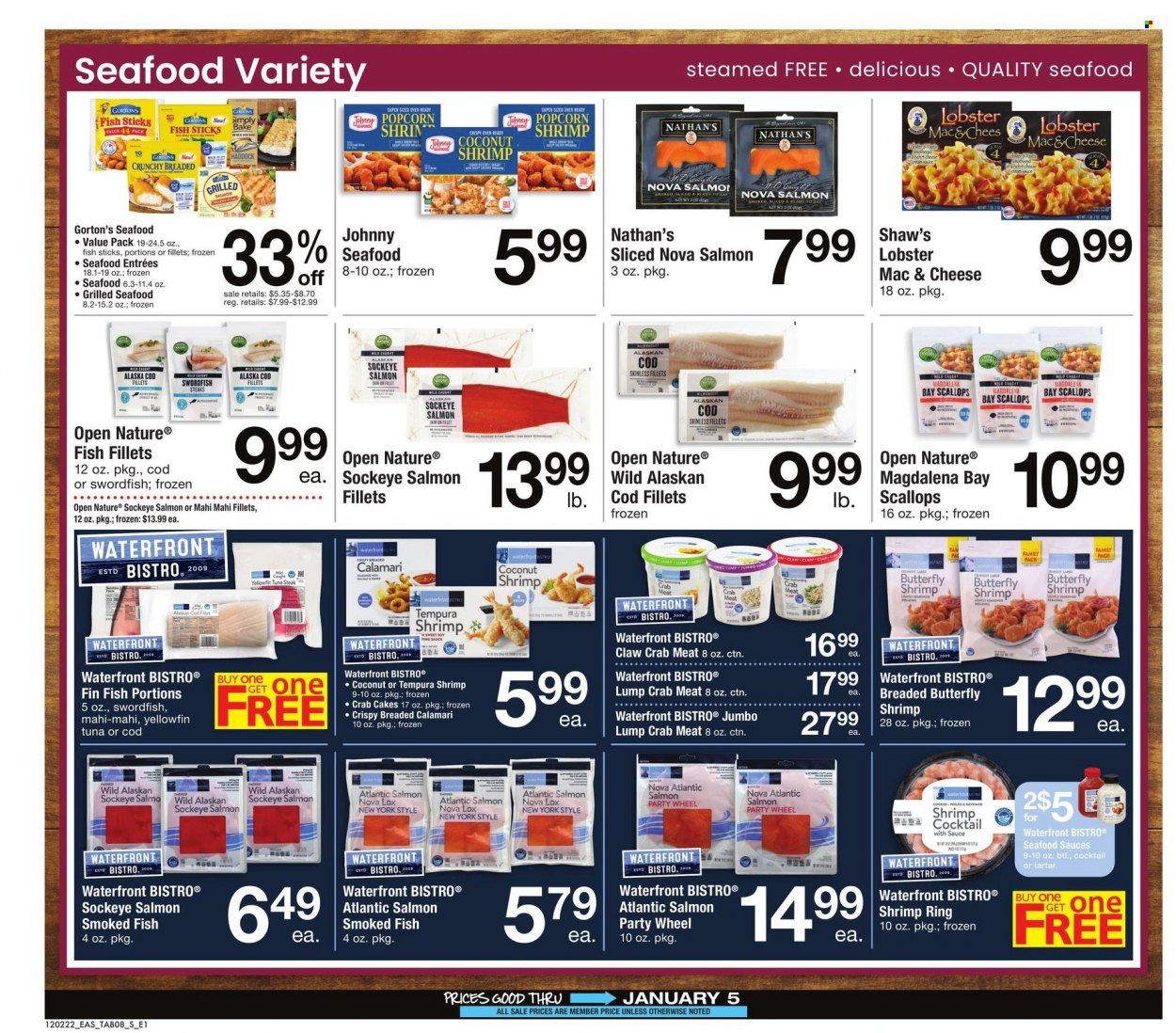 Safeway (MD, VA) Weekly Ad Flyer Specials December 2 to January 5, 2023