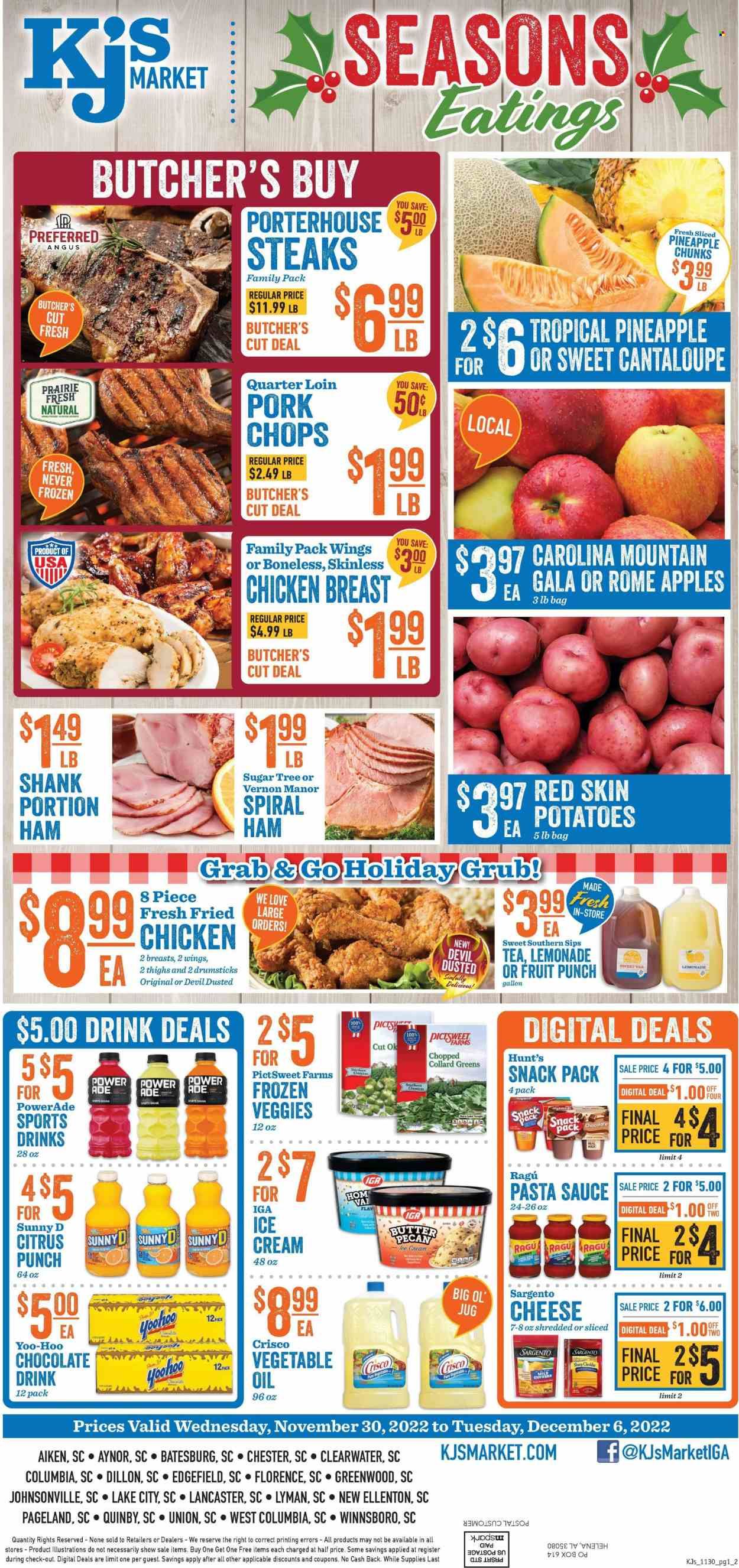 KJ´s Market (GA, SC) Weekly Ad Flyer Specials November 30 to December 6, 2022