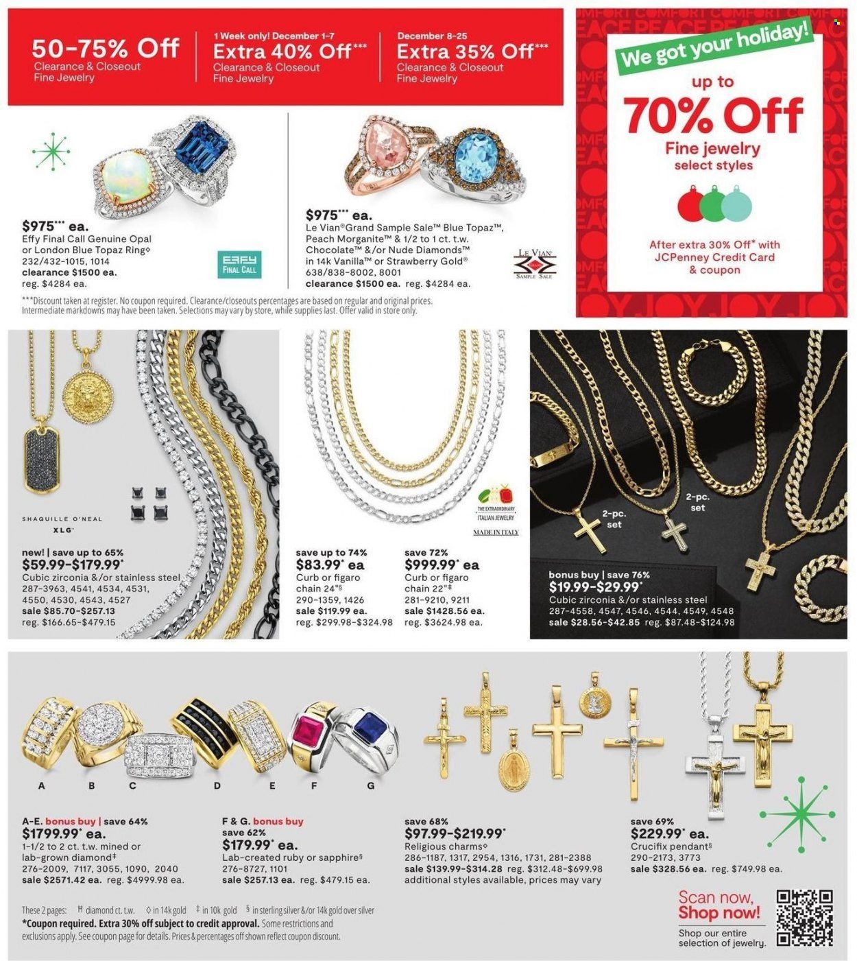 JCPenney Weekly Ad Flyer Specials December 1 to December 25, 2022