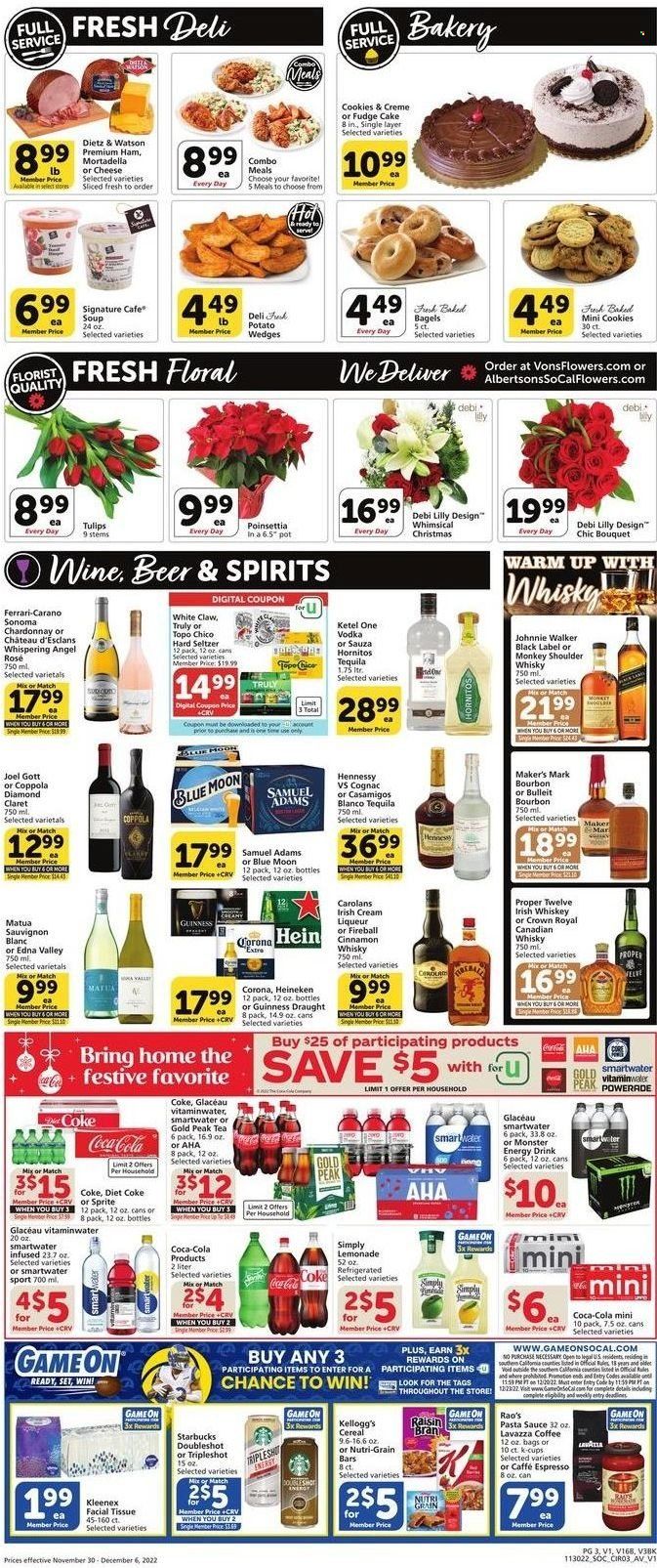 Vons (CA) Weekly Ad Flyer Specials November 30 to December 6, 2022
