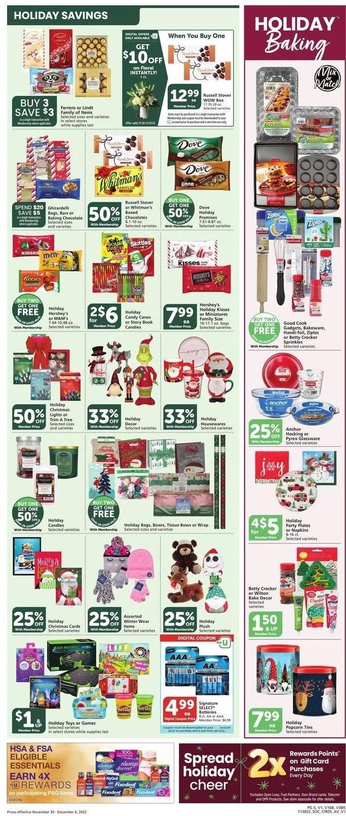 Vons (CA) Weekly Ad Flyer Specials November 30 to December 6, 2022