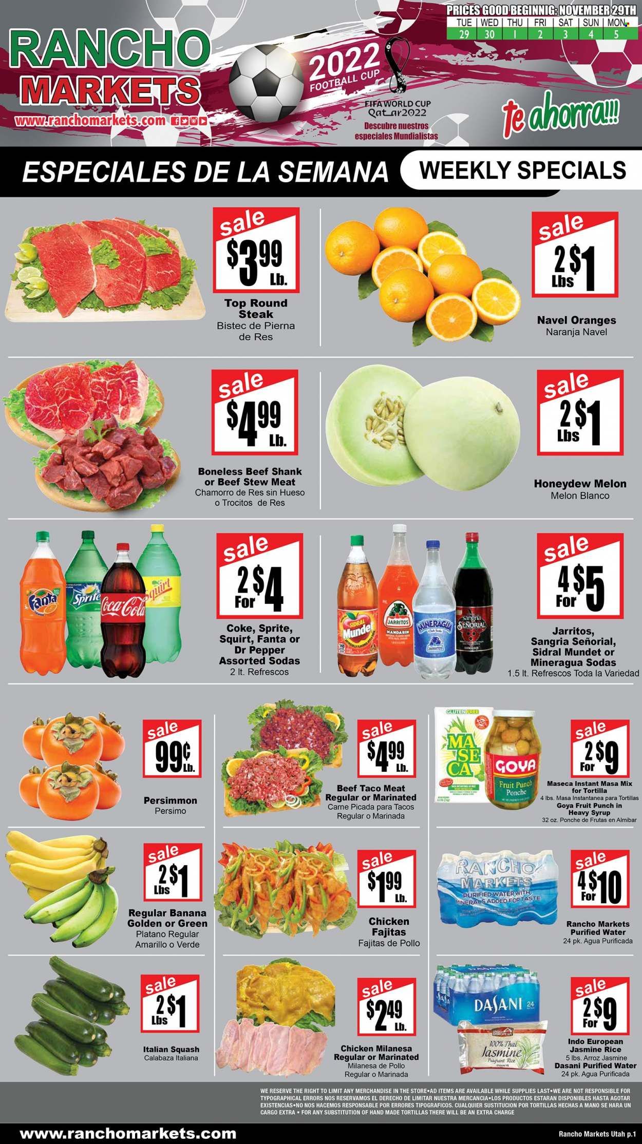 Rancho Markets (UT) Weekly Ad Flyer Specials November 29 to December 5, 2022