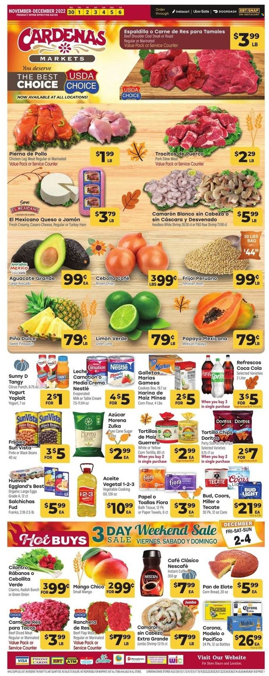 Cardenas (CA, NV) Weekly Ad Flyer Specials November 30 to December 6, 2022