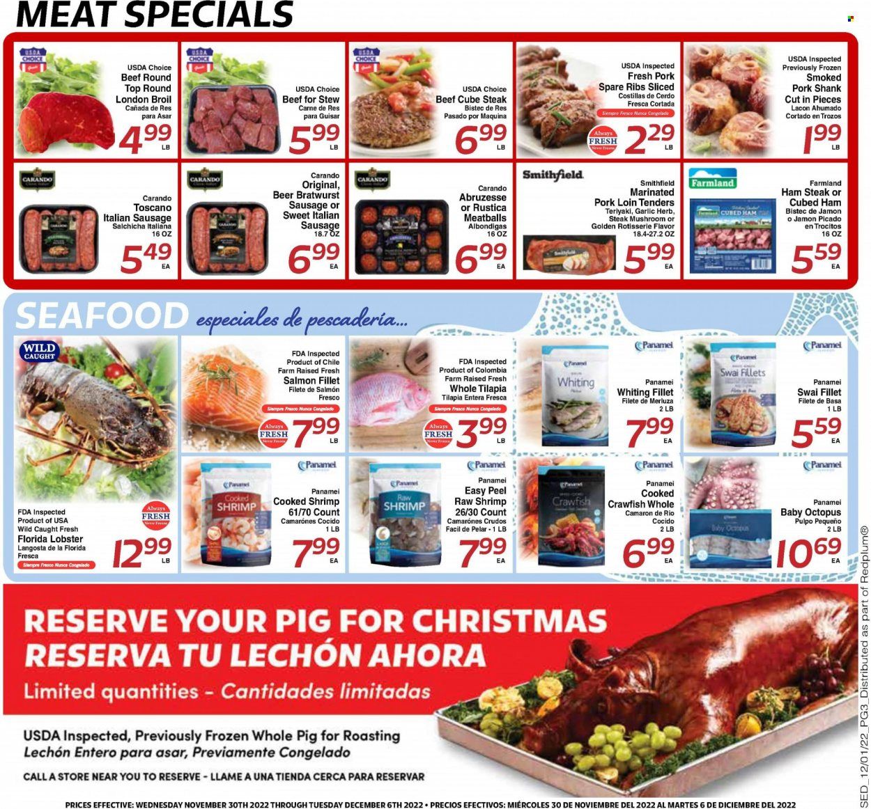 Sedano's (FL) Weekly Ad Flyer Specials November 30 to December 6, 2022