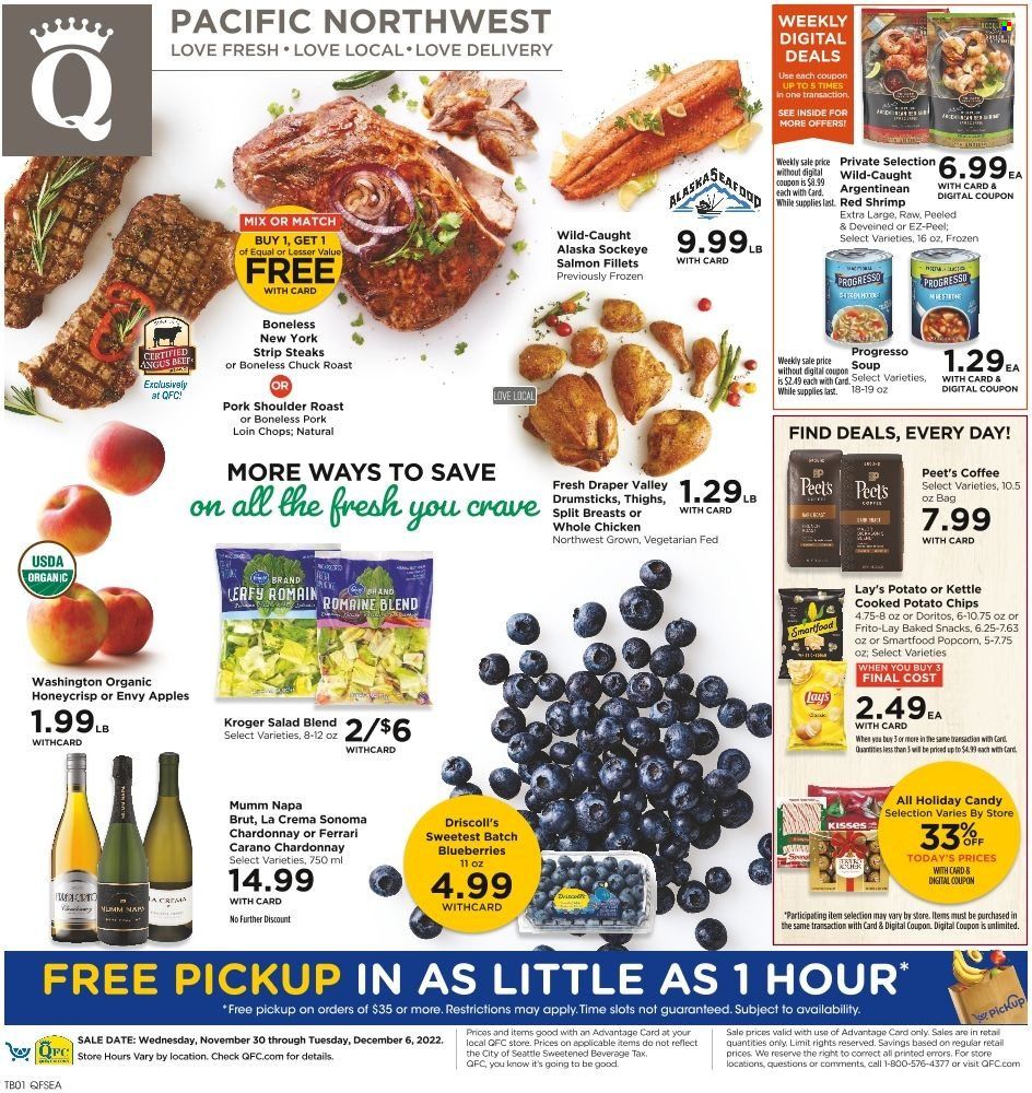 QFC (WA) Weekly Ad Flyer Specials November 30 to December 6, 2022
