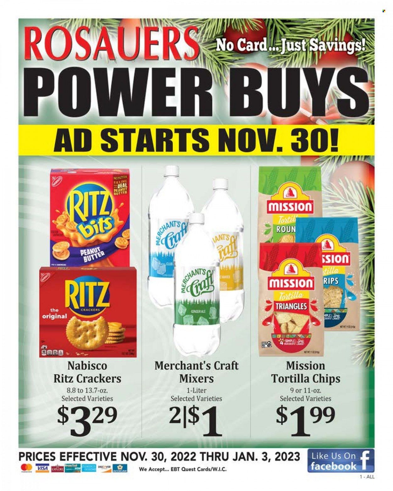 Rosauers (ID, MT, OR, WA) Weekly Ad Flyer Specials November 30 to January 3, 2023