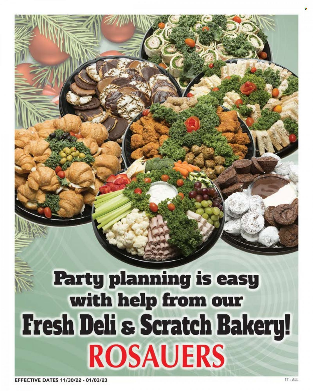 Rosauers (ID, MT, OR, WA) Weekly Ad Flyer Specials November 30 to January 3, 2023