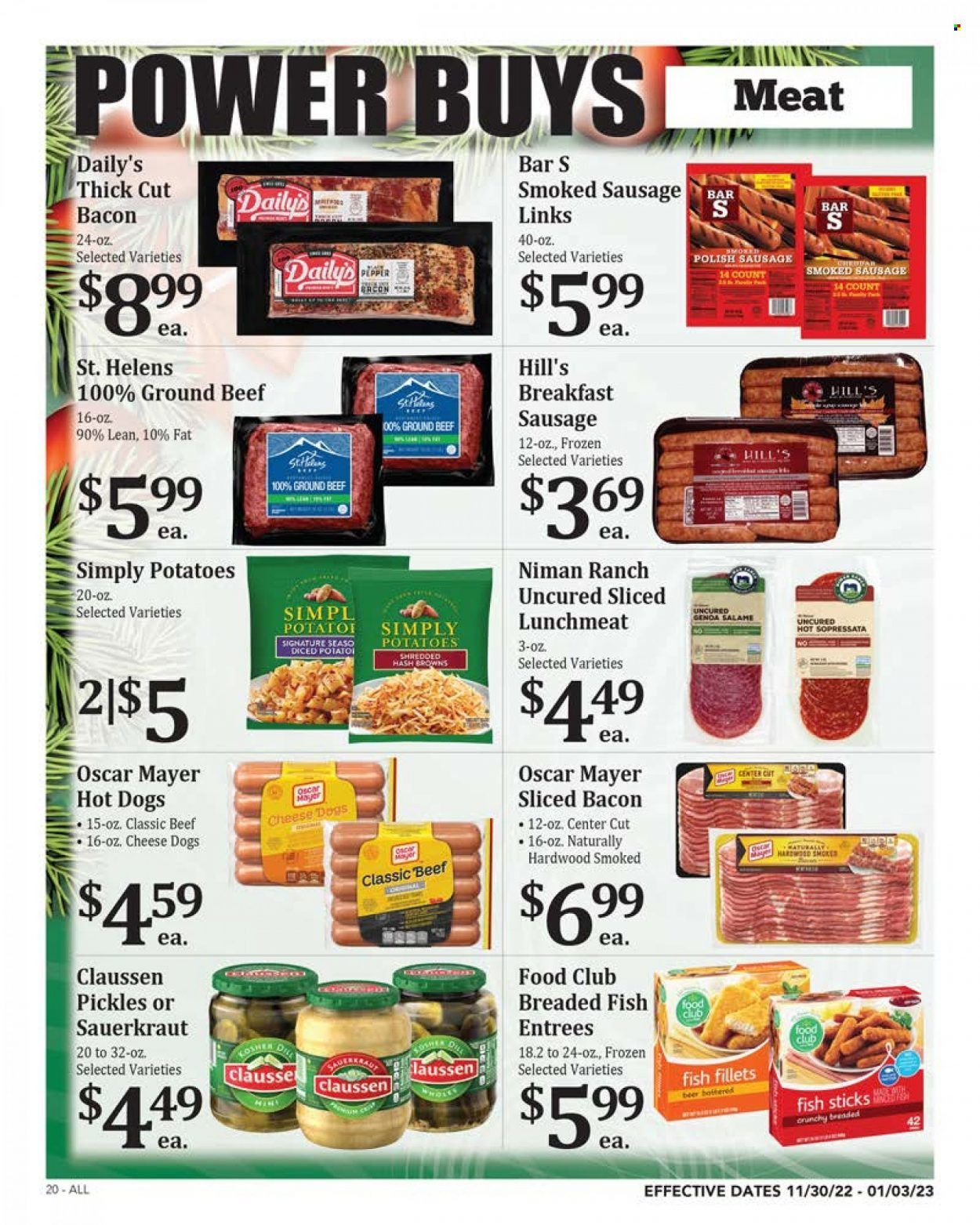 Rosauers (ID, MT, OR, WA) Weekly Ad Flyer Specials November 30 to January 3, 2023