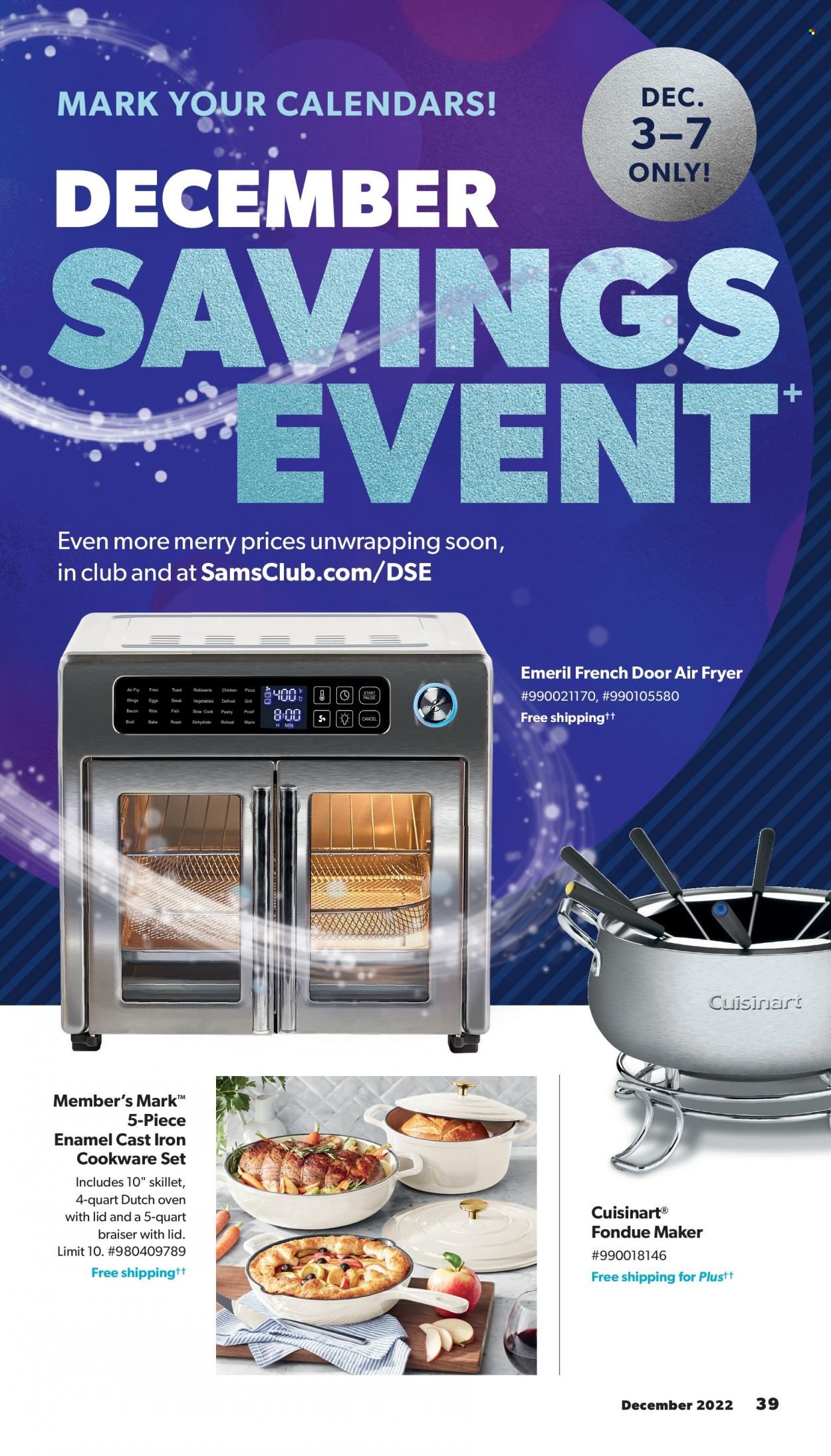 Sam's Club Weekly Ad Flyer Specials November 30 to December 24, 2022