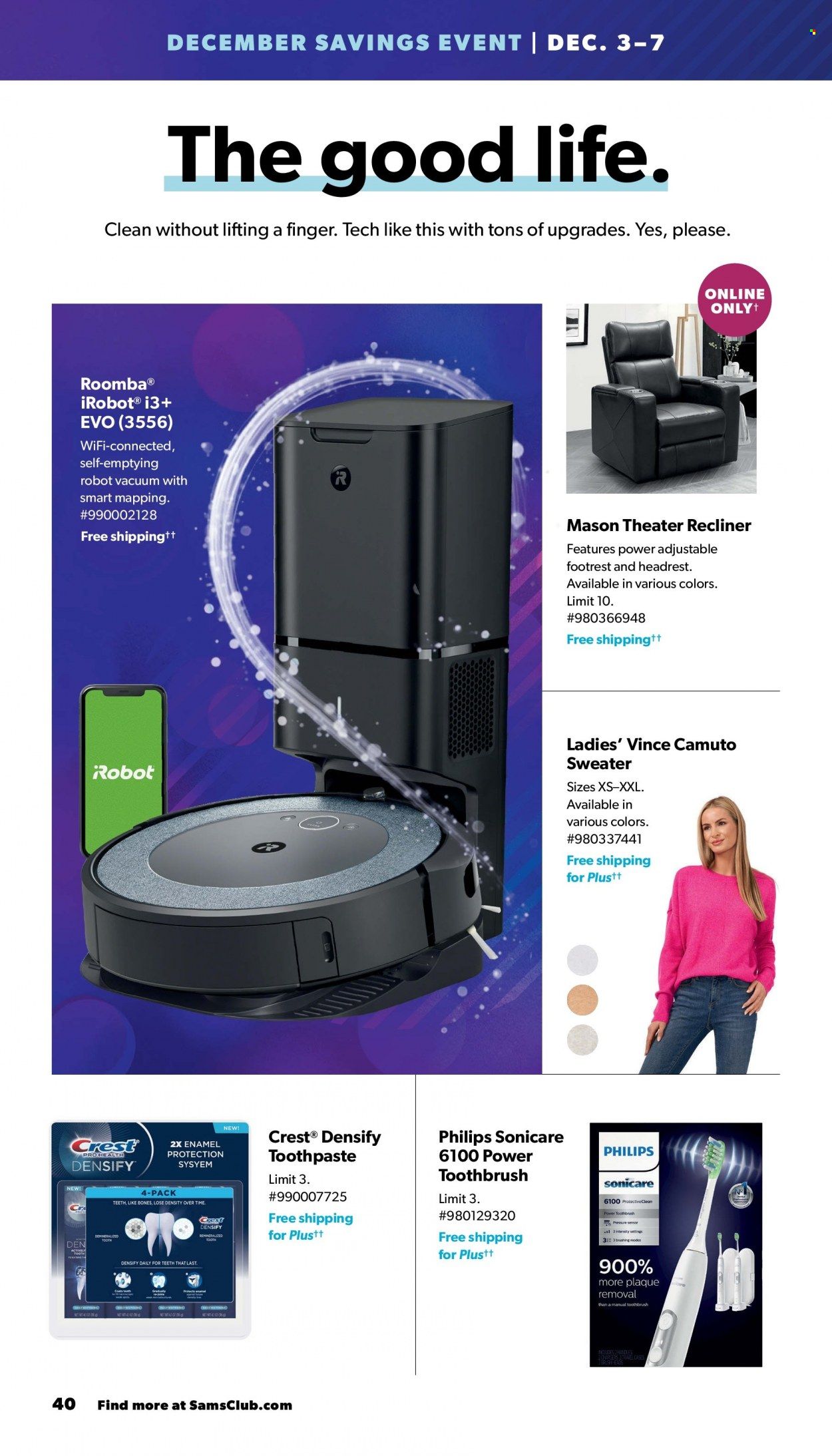 Sam's Club Weekly Ad Flyer Specials November 30 to December 24, 2022