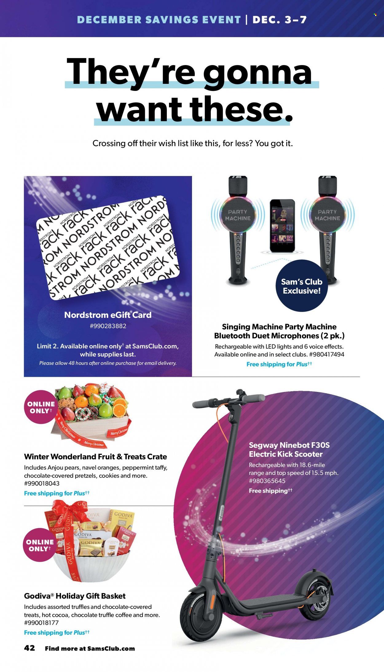 Sam's Club Weekly Ad Flyer Specials November 30 to December 24, 2022