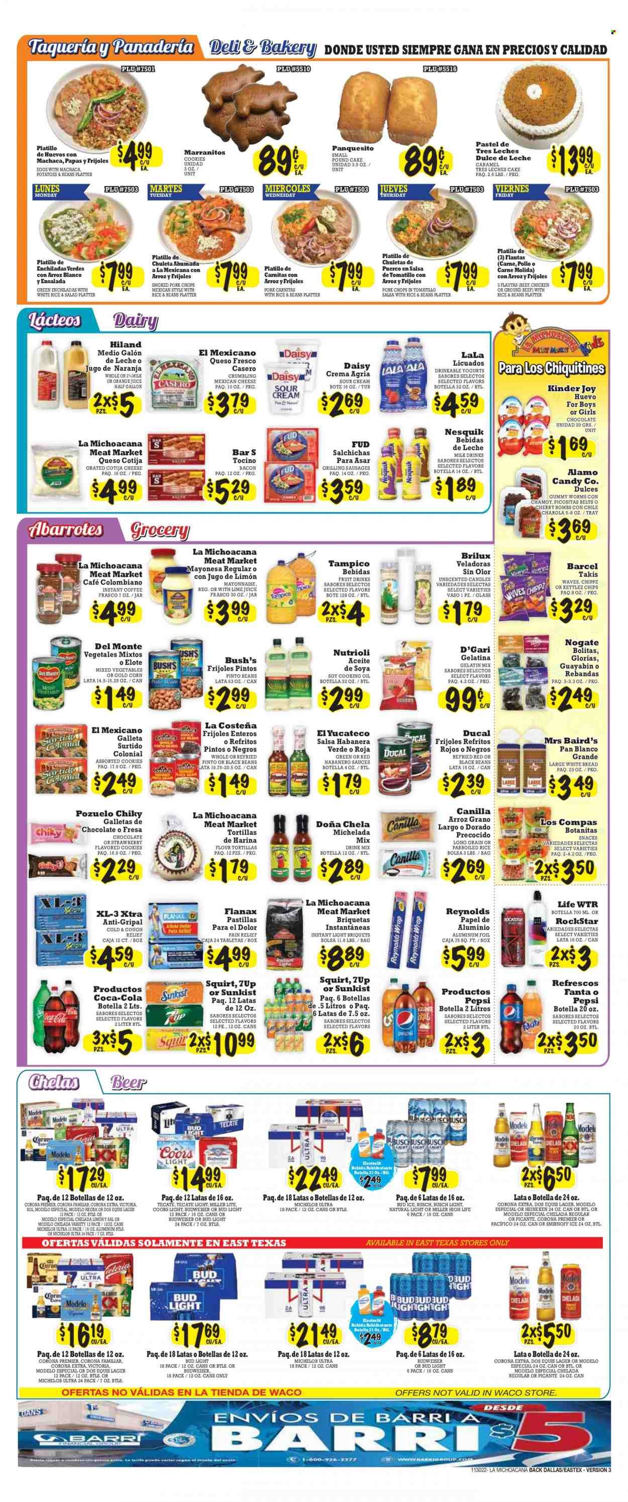 La Michoacana Meat Market (TX) Weekly Ad Flyer Specials November 30 to December 13, 2022