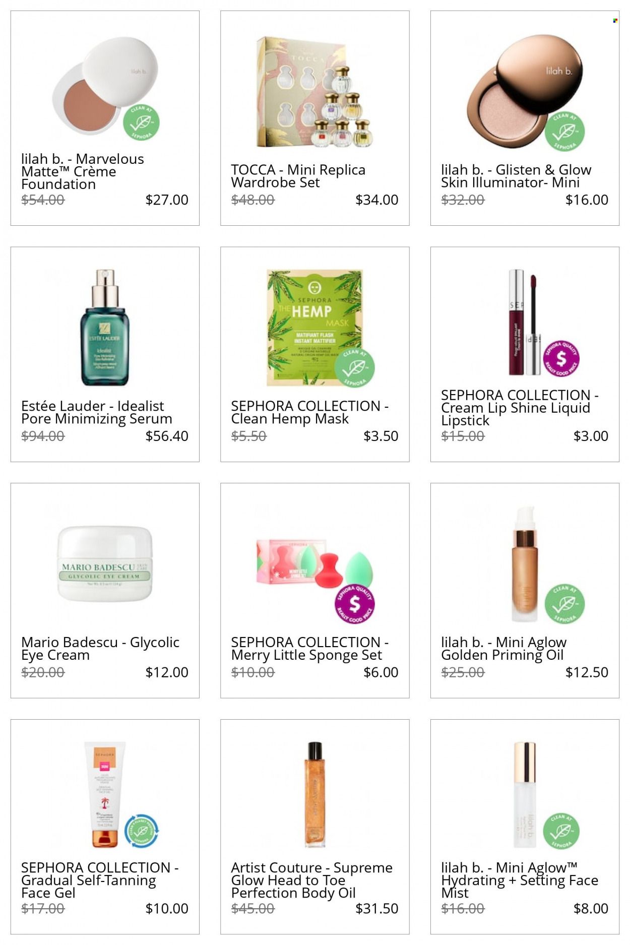 Sephora Promotions & Flyer Specials January 2023