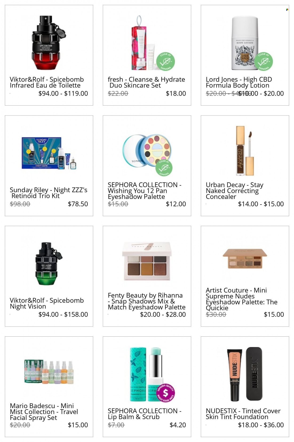 Sephora Promotions & Flyer Specials January 2023