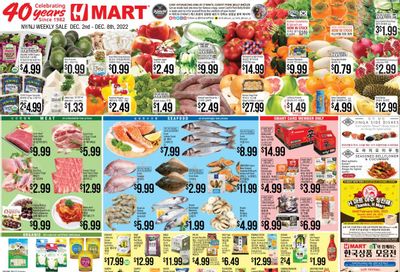 Hmart Weekly Ad Flyer Specials December 2 to December 8, 2022