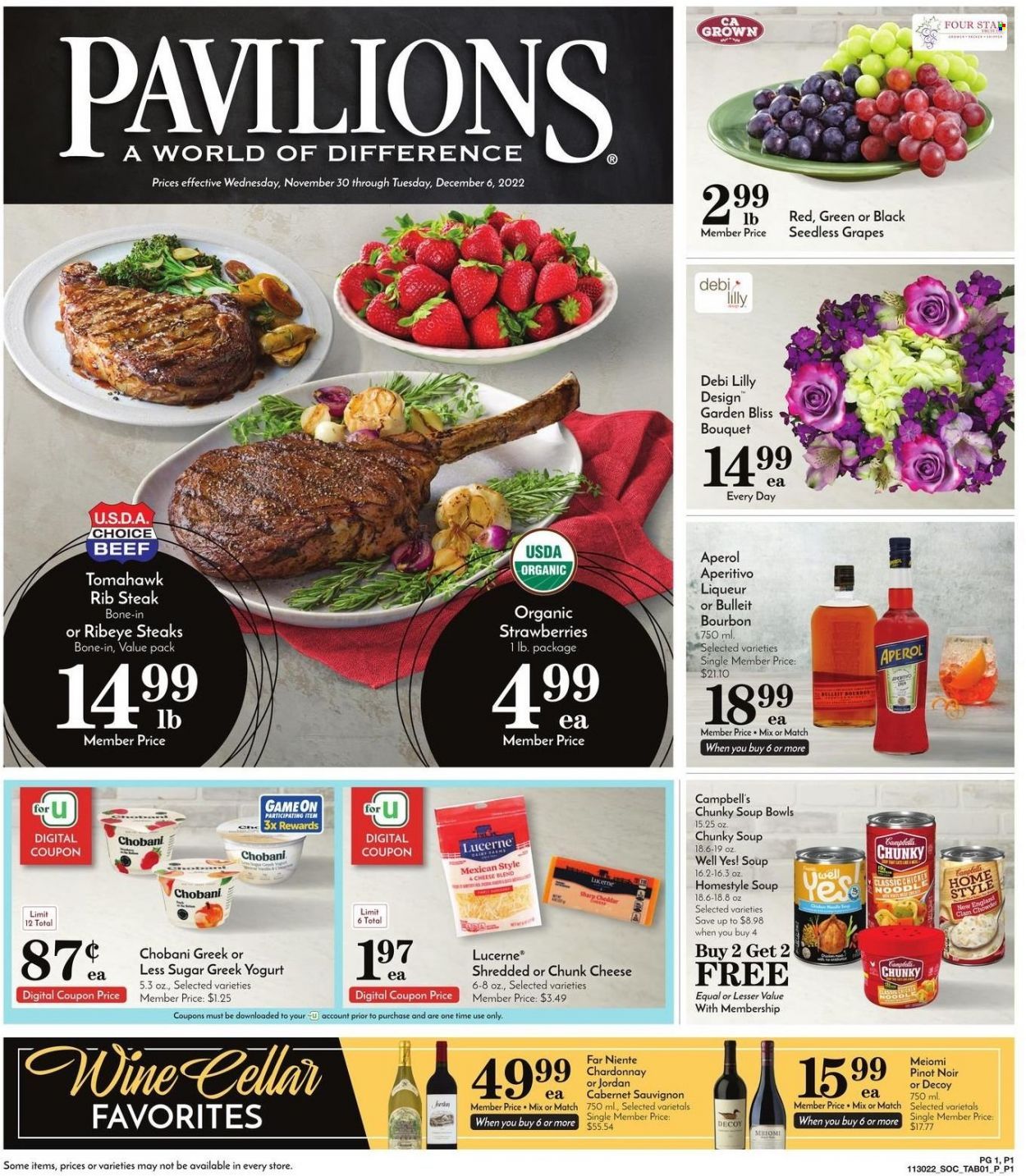 Pavilions (CA) Weekly Ad Flyer Specials November 30 to December 6, 2022
