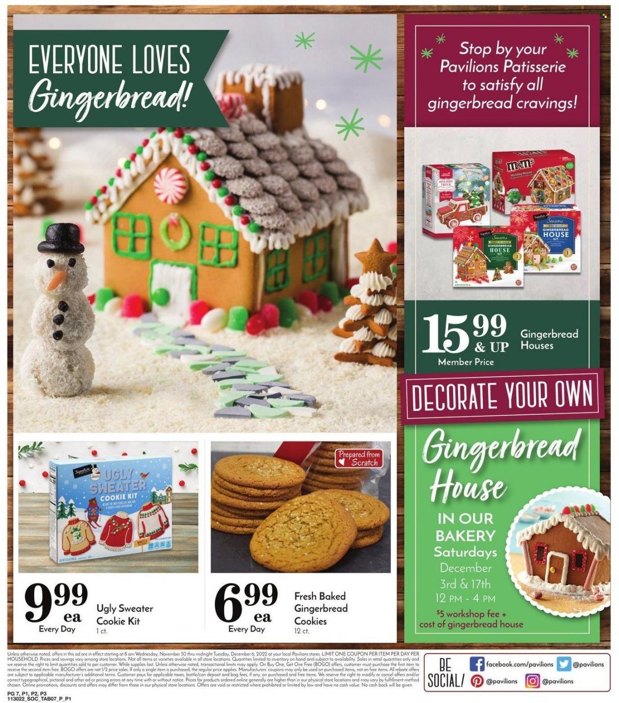Pavilions (CA) Weekly Ad Flyer Specials November 30 to December 6, 2022