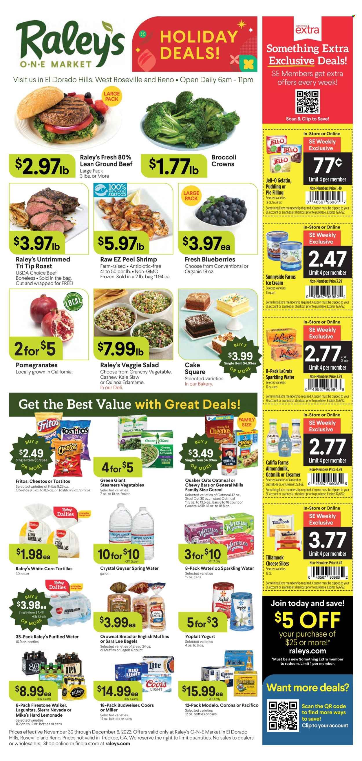 Raley's (CA, NV) Weekly Ad Flyer Specials November 30 to December 6, 2022