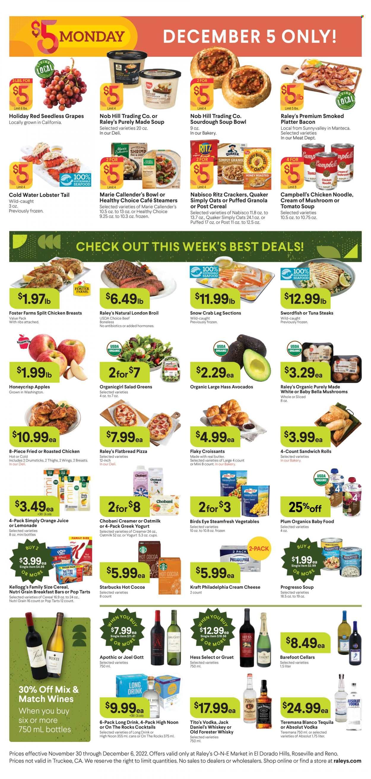 Raley's (CA, NV) Weekly Ad Flyer Specials November 30 to December 6, 2022