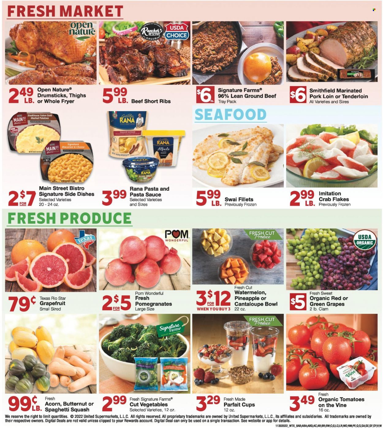 United Supermarkets (TX) Weekly Ad Flyer Specials November 30 to December 6, 2022