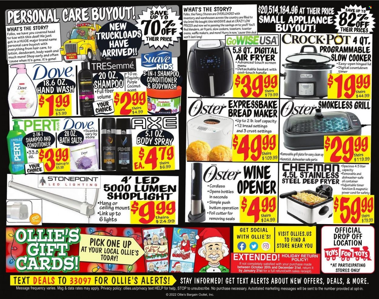 Ollie's Bargain Outlet Weekly Ad Flyer Specials November 30 to December 6, 2022