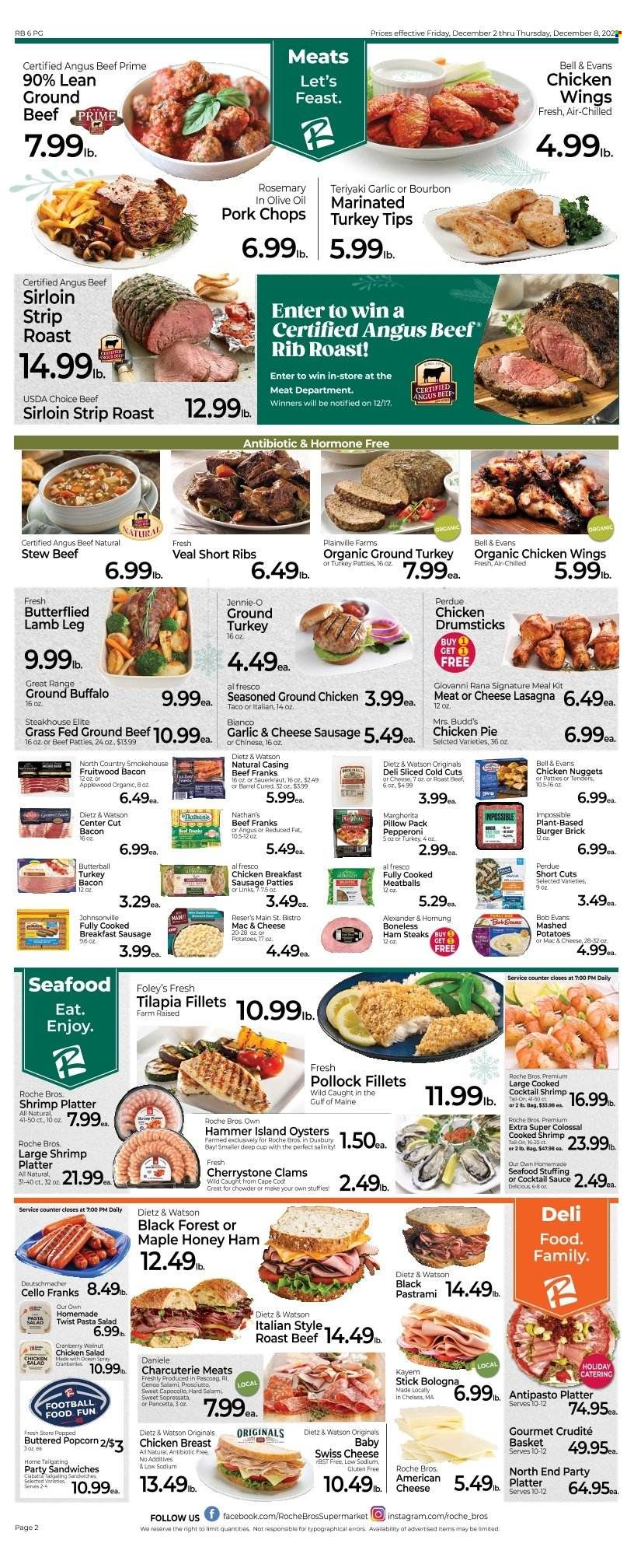 Roche Bros. (MA) Weekly Ad Flyer Specials December 2 to December 8, 2022