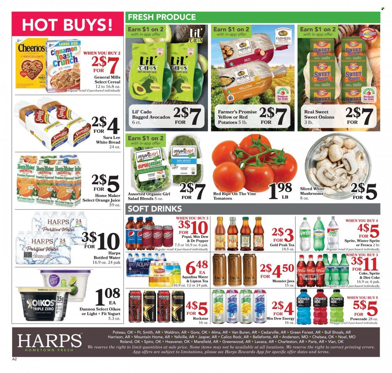 Harps Hometown Fresh (AR, MO, OK) Weekly Ad Flyer Specials November 30 to December 13, 2022