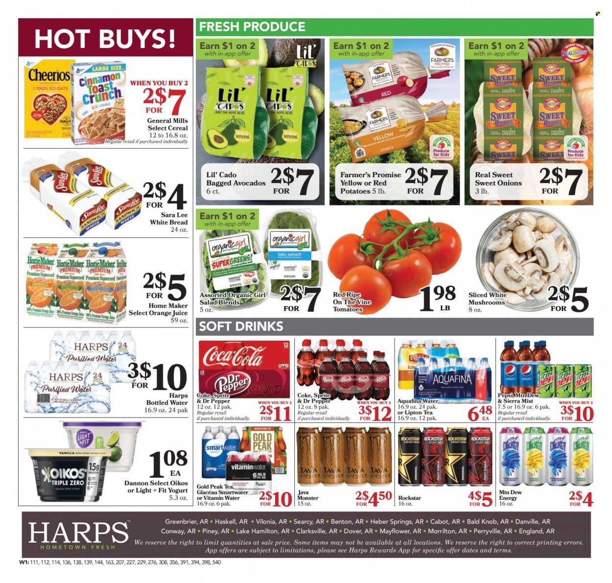 Harps Hometown Fresh (AR) Weekly Ad Flyer Specials November 30 to December 6, 2022