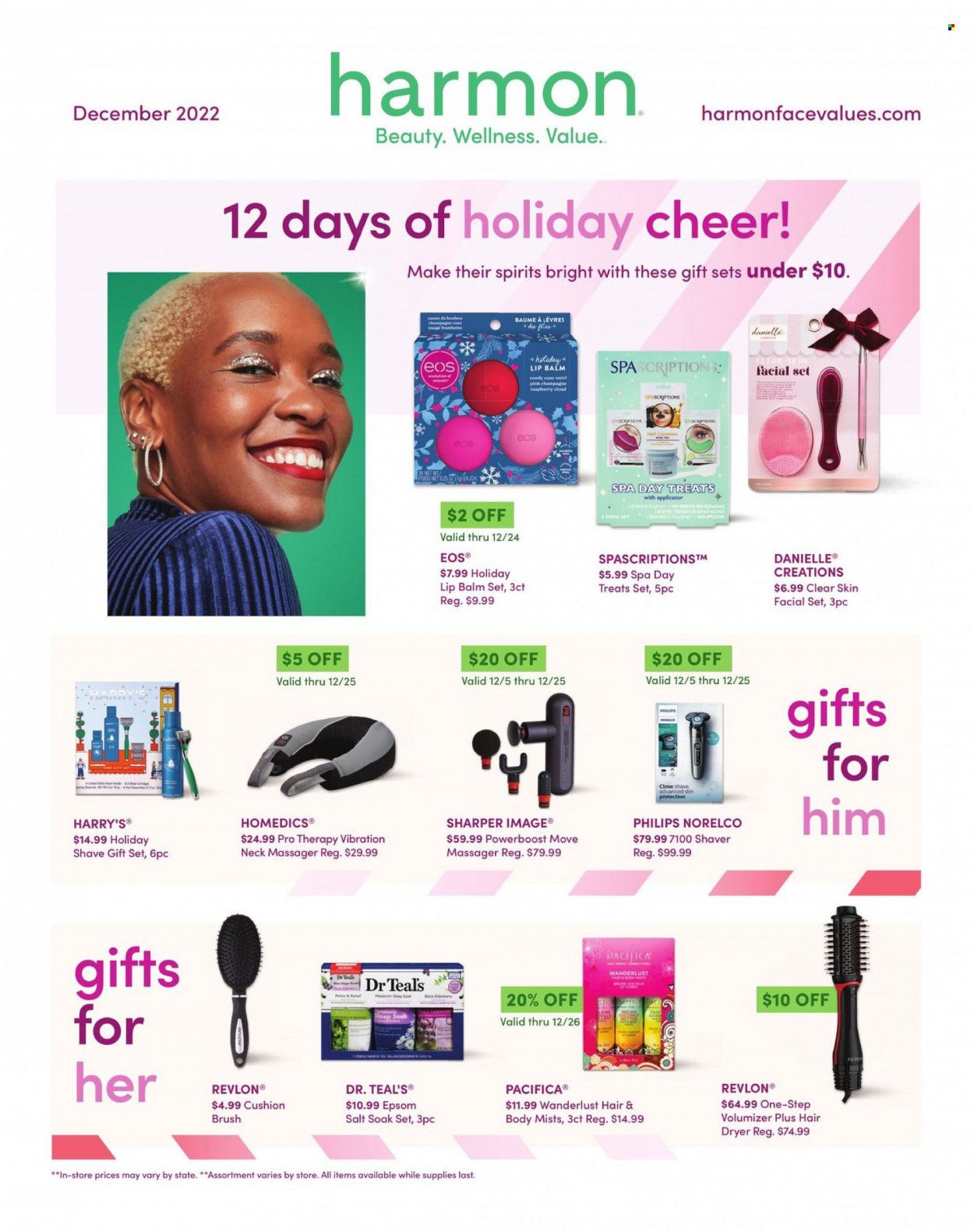 Harmon Face Values (CA, FL, NJ, NV, NY) Weekly Ad Flyer Specials December 1 to December 31, 2022