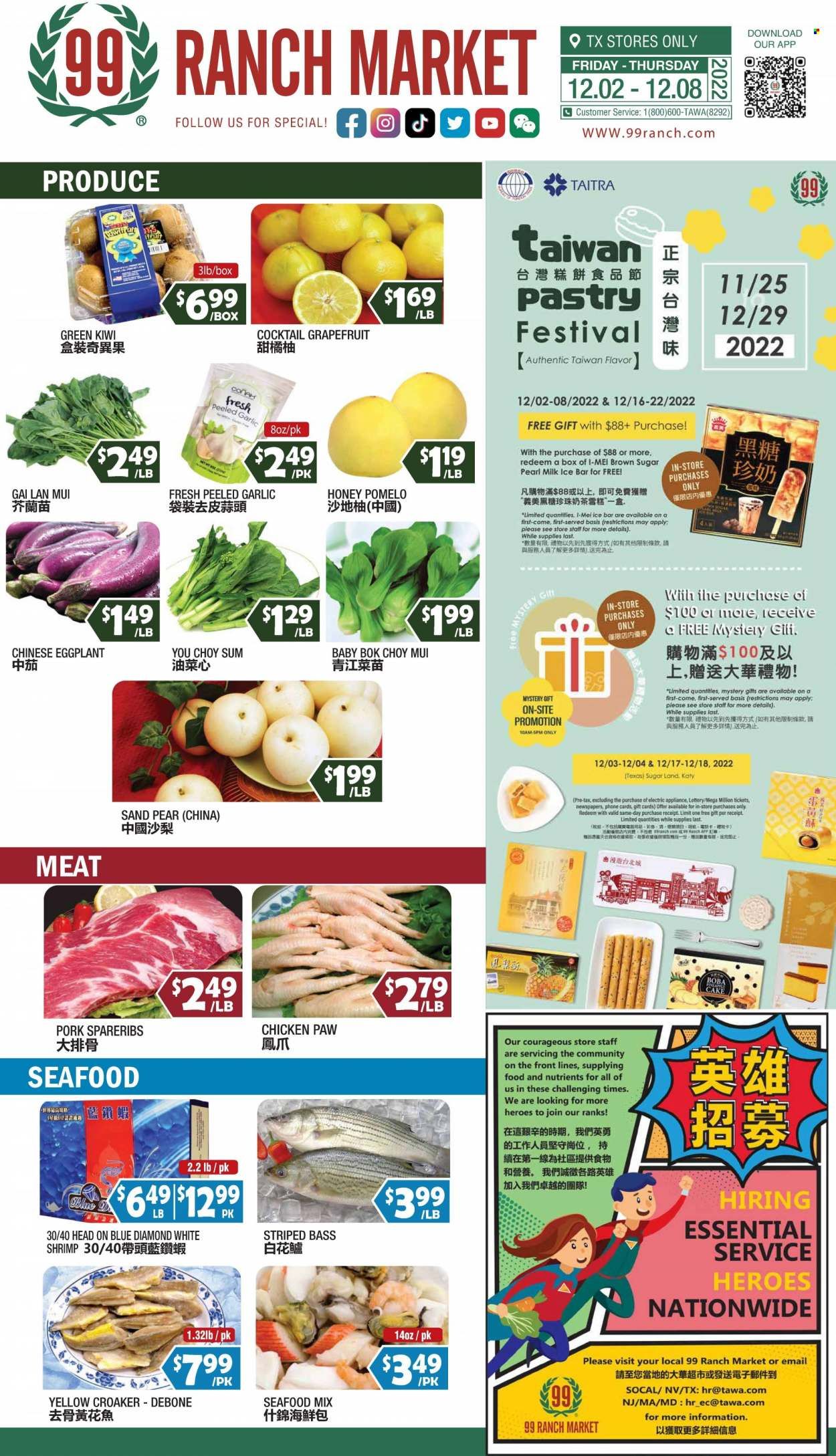 99 Ranch Market (TX) Weekly Ad Flyer Specials December 2 to December 8, 2022