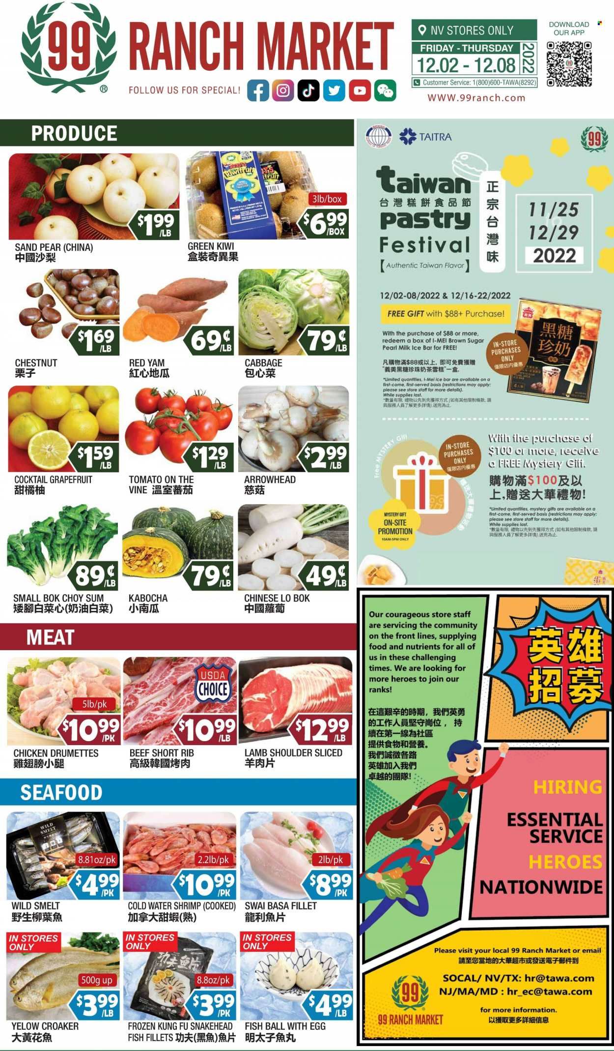 99 Ranch Market (NV) Weekly Ad Flyer Specials December 2 to December 8, 2022