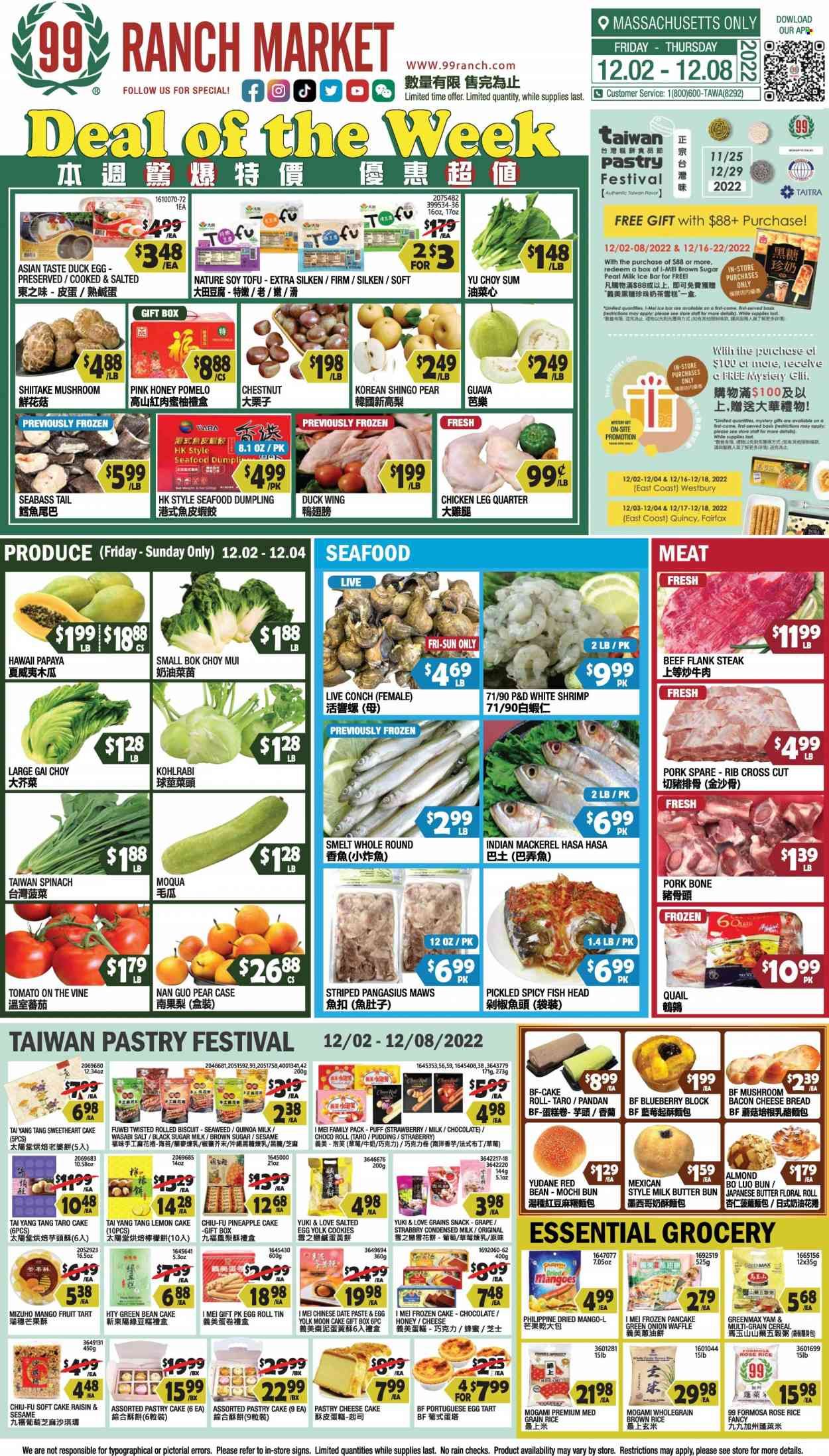 99 Ranch Market (47) Weekly Ad Flyer Specials December 2 to December 8, 2022