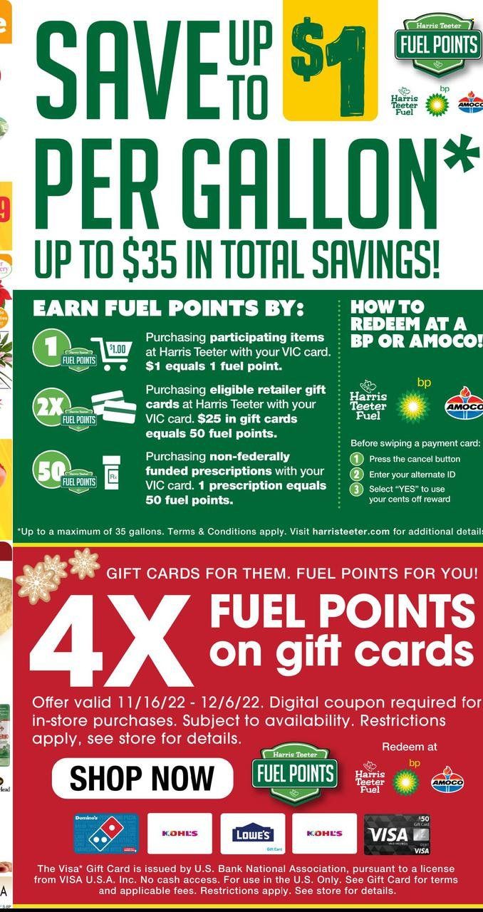 Harris Teeter Weekly Ad Flyer Specials November 30 to December 6, 2022