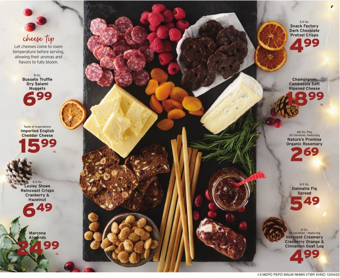 Hannaford (NY) Weekly Ad Flyer Specials December 4 to December 10, 2022