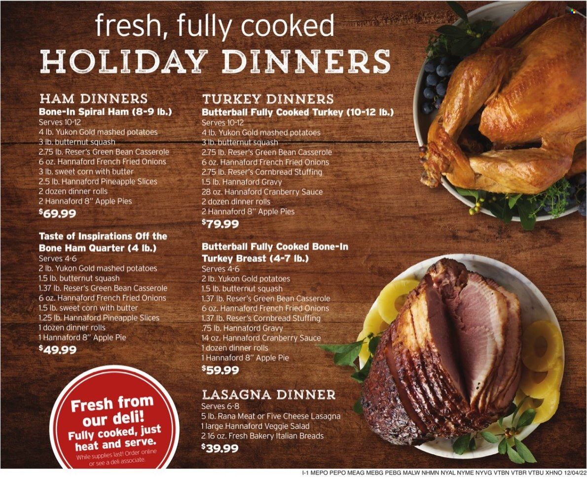 Hannaford (NY) Weekly Ad Flyer Specials December 4 to December 10, 2022