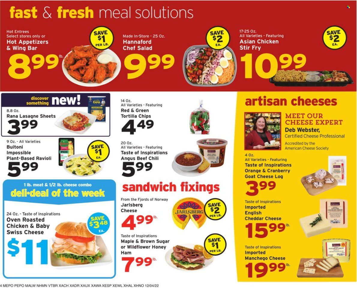 Hannaford (MA) Weekly Ad Flyer Specials December 4 to December 10, 2022