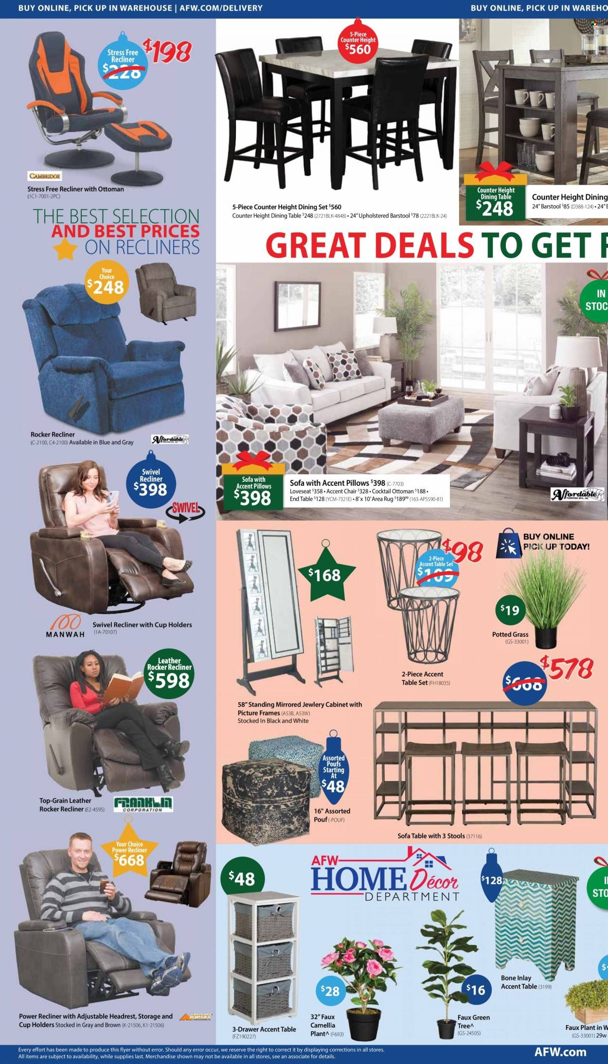 American Furniture Warehouse (AZ, CO, TX) Weekly Ad Flyer Specials December 4 to December 10, 2022