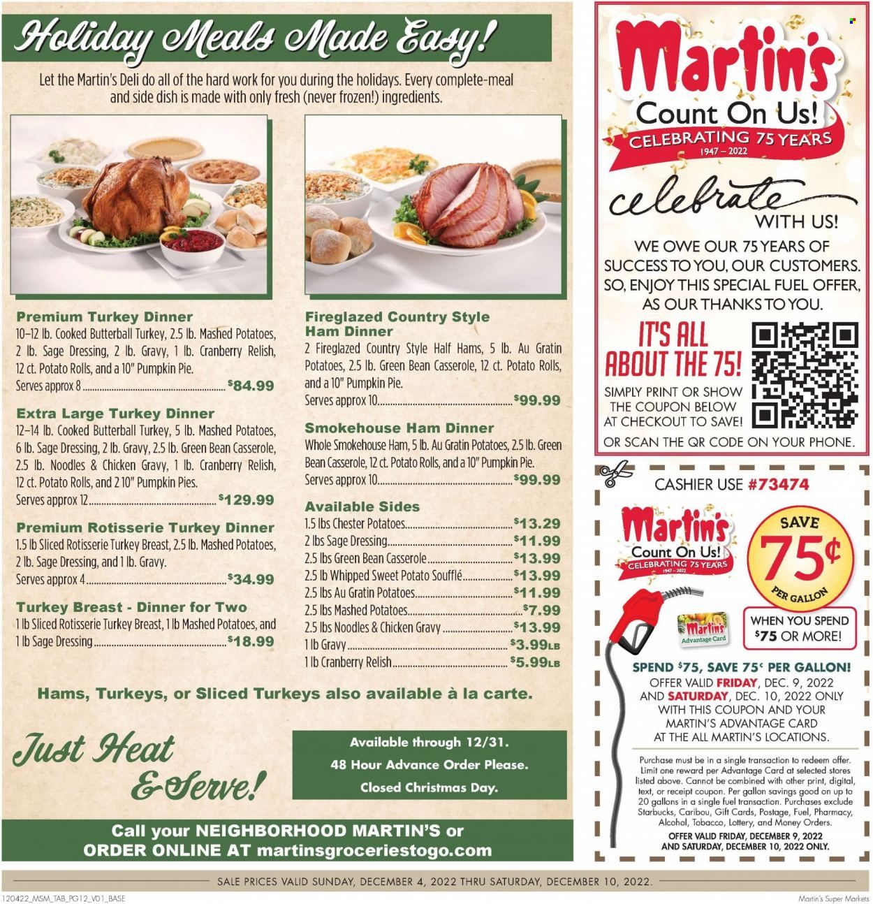 Martin’s (IN, MI) Weekly Ad Flyer Specials December 4 to December 10, 2022