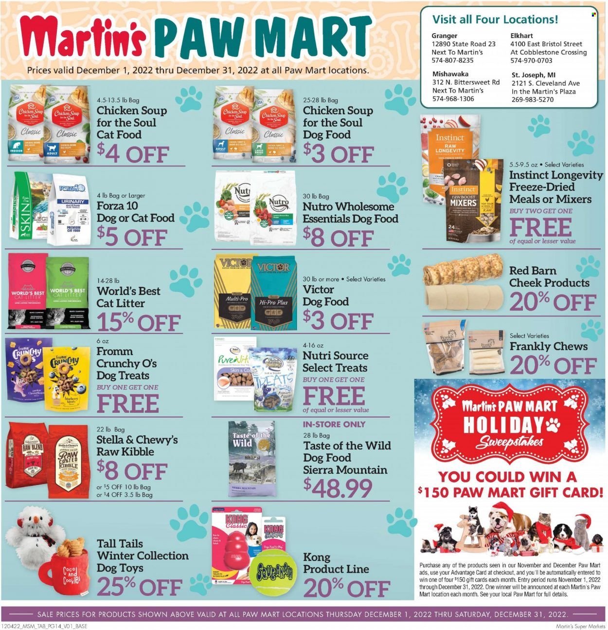 Martin’s (IN, MI) Weekly Ad Flyer Specials December 4 to December 10, 2022