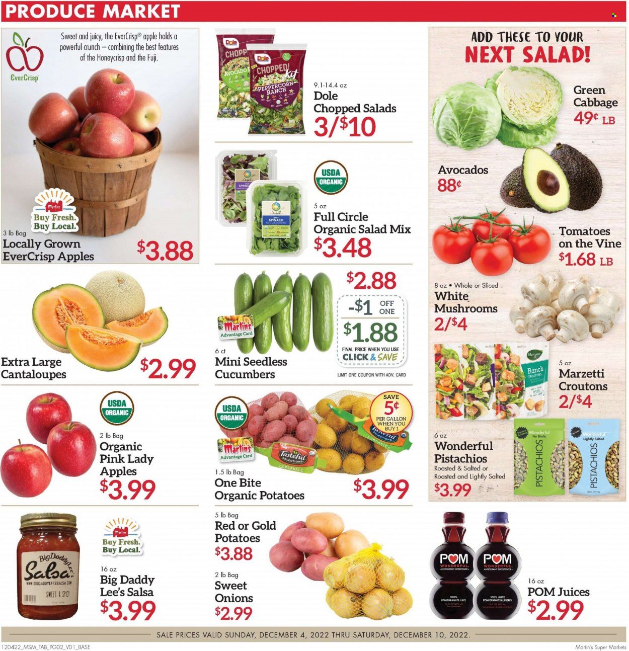 Martin’s (IN, MI) Weekly Ad Flyer Specials December 4 to December 10, 2022