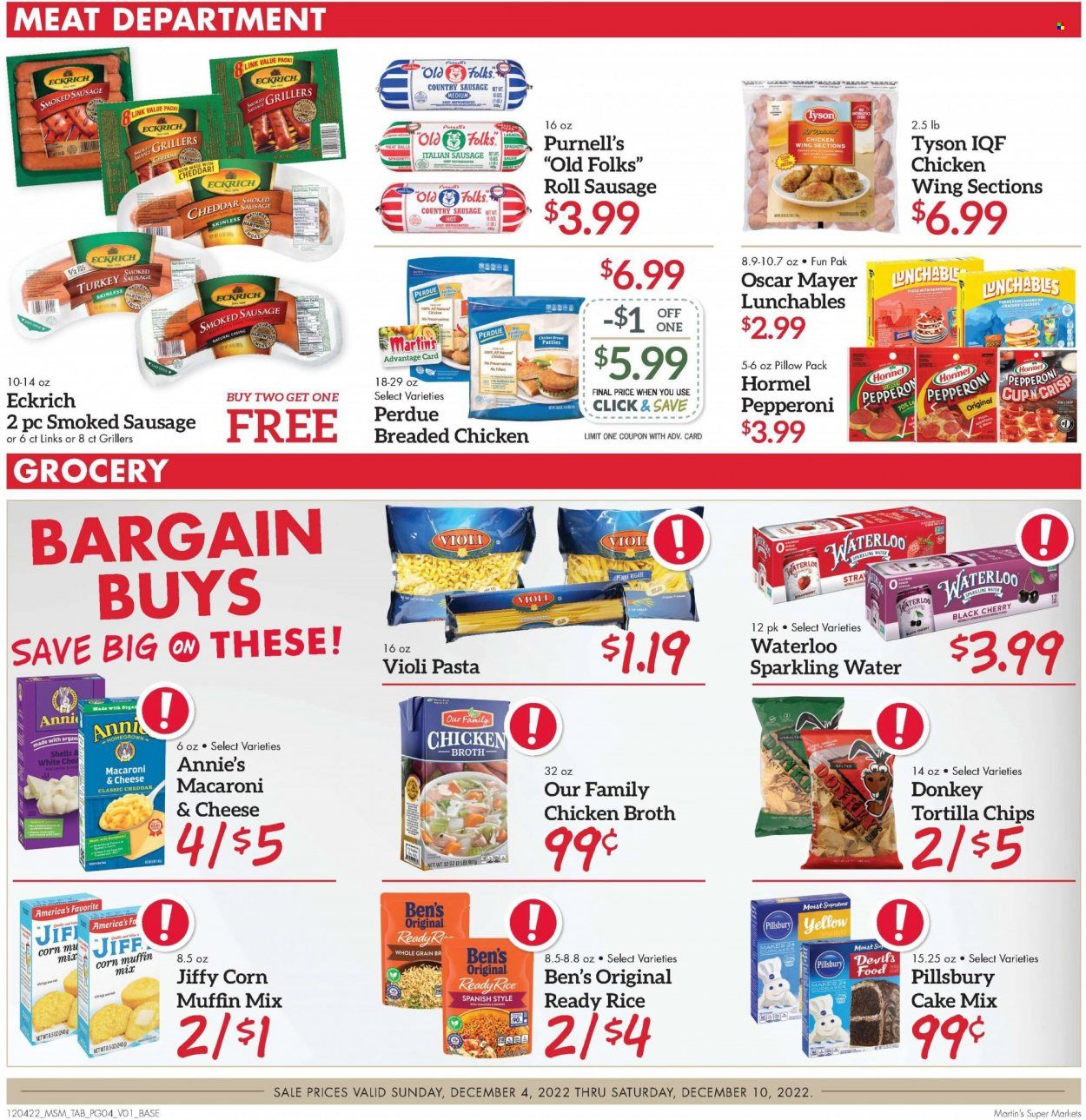 Martin’s (IN, MI) Weekly Ad Flyer Specials December 4 to December 10, 2022