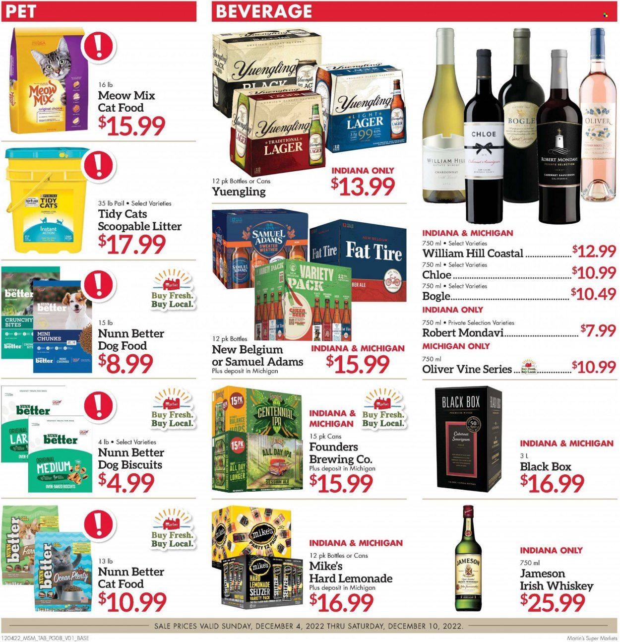 Martin’s (IN, MI) Weekly Ad Flyer Specials December 4 to December 10, 2022