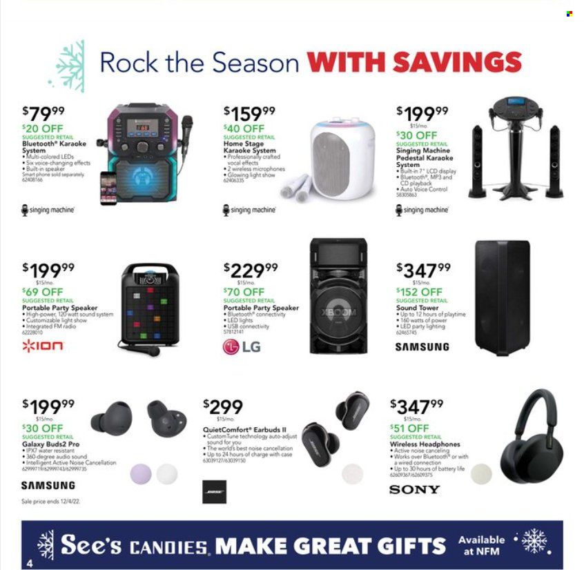 Nebraska Furniture Mart (IA, KS, NE, TX) Weekly Ad Flyer Specials November 30 to December 6, 2022