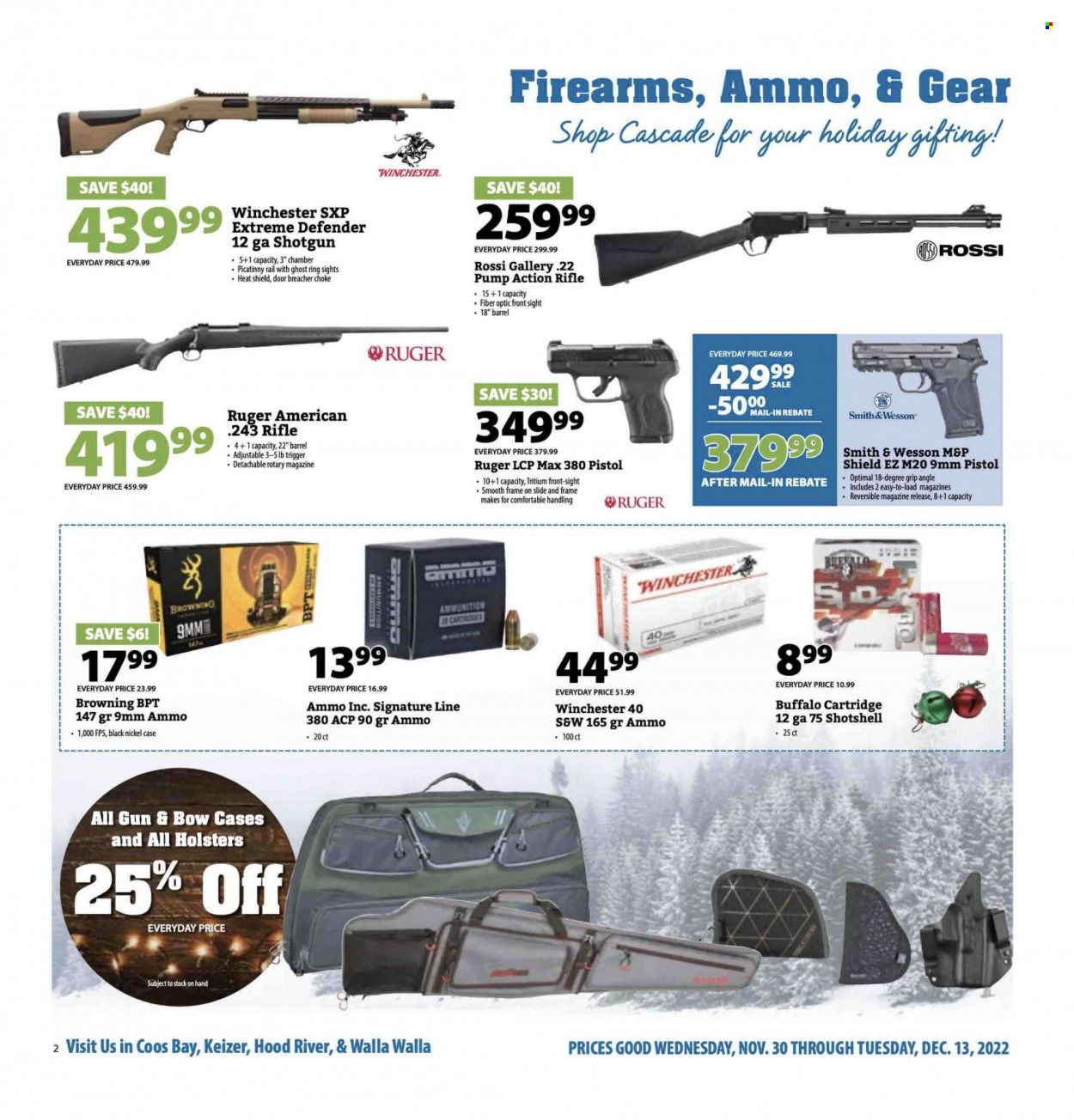 Cascade Farm And Outdoor (OR, WA) Weekly Ad Flyer Specials November 30 to December 13, 2022