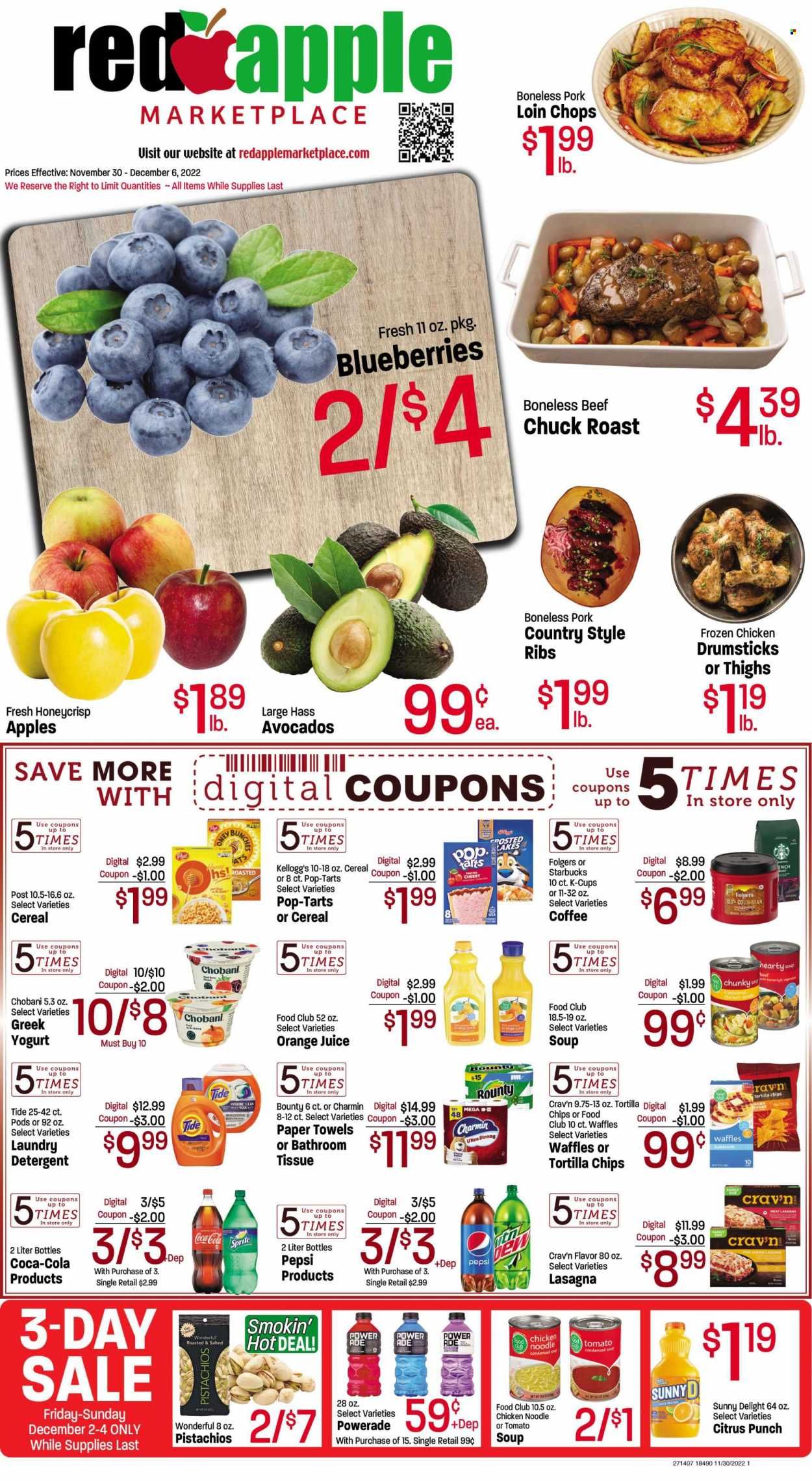 Red Apple Marketplace (OR) Weekly Ad Flyer Specials November 30 to December 6, 2022